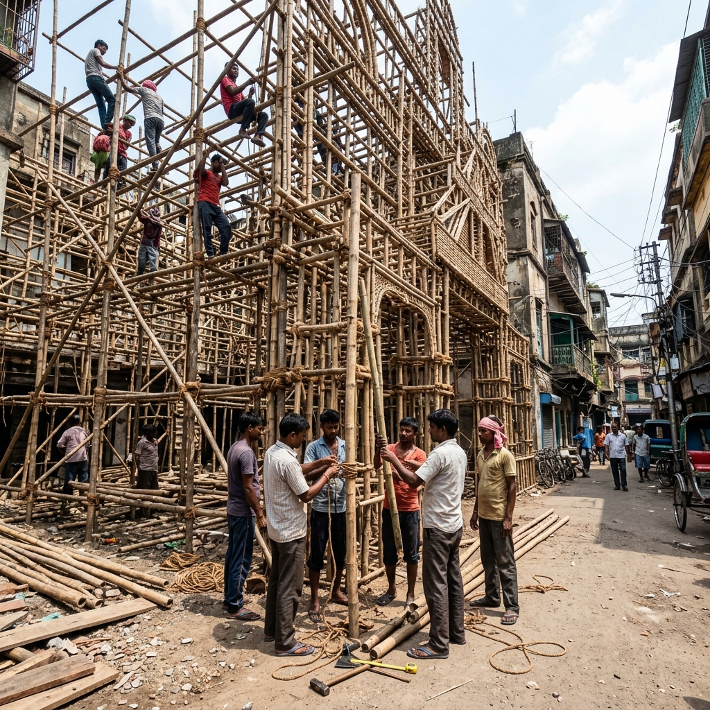 দুর্গাপুজো মণ্ডপ